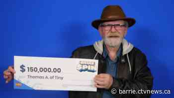 Man plans to renovate home with  $150,000 lottery win