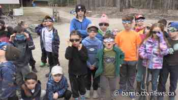 Children in Simcoe County learned the importance of Solar eclipse safety