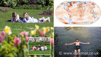 Last month was officially the hottest March on RECORD with global temperatures 0.73°C above average - and experts say climate change is to blame