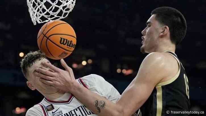 Edey gave it all for Purdue, but it wasn’t enough to stop dominant UConn