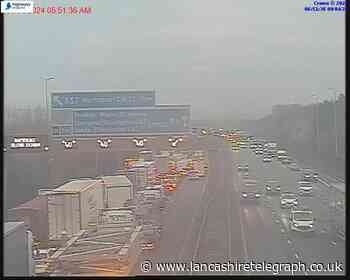 M6  northbound shut  after accident - live updates