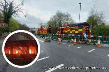 Police appeal after fire at Blackburn industrial unit