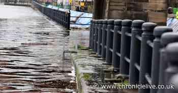 Met Office's North East weather forecast as heavy rain hits region with flood warnings issued