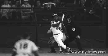 Hank Aaron Gets a Stamp and a Statue On Home Run Anniversary