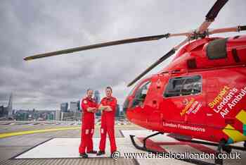 London boroughs with the most air ambulance call-outs