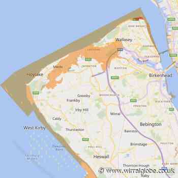 The Wirral areas issued with flood alerts