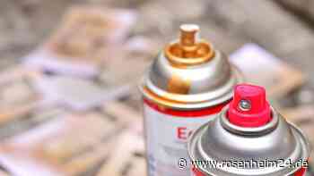 Schon wieder Autos in Rosenheim beschädigt – Unbekannte besprühen Fahrzeuge mit Farbe