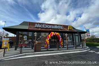Gallions Reach Retail Park McDonald's reopens after closure