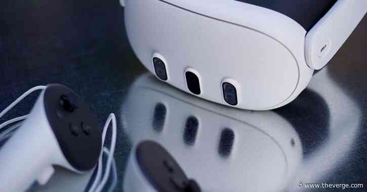 The Meta Quest 3 headset has a lying down mode now