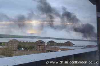 Manor Road Erith storage unit fire from 'unattended burning'