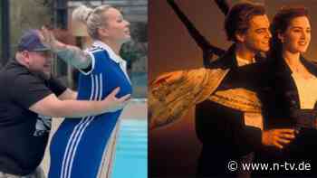 Fast wie Kate Winslet: Cora Schumacher spielt "Titanic"