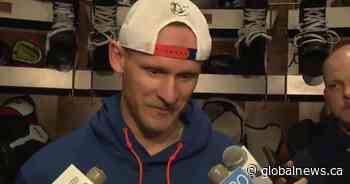 Perry says heated discussion seen on bench was about bringing ‘out the best’ in Oilers