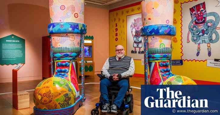 ‘Mum fought like a tigress to stop me going into care’: Jason Wilsher-Mills on turning his childhood paralysis into art
