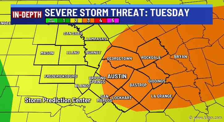 BLOG: Heavy rain, storms moving through Central Texas