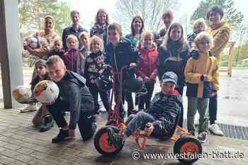 Neues Pausenspielzeug für 320 Grundschüler