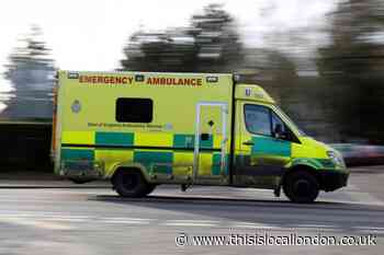 Rotherhithe Old Road crash: Air ambulance lands at scene