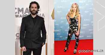 Country singers Thomas Rhett, MacKenzie Porter to co-host CCMA Awards in Edmonton