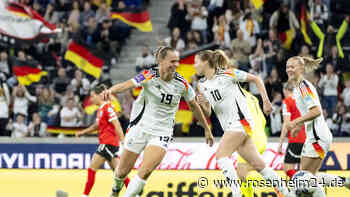 Deutschland gegen Island jetzt im Live-Ticker: Traumstart für DFB-Frauen