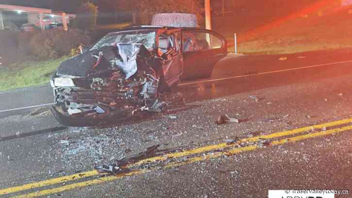 Impaired driver suspected of causing head-on collision in Abbotsford