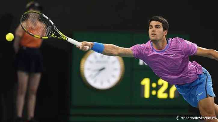 Alcaraz pulls out of Monte Carlo with forearm injury, was scheduled to face Auger-Aliassime