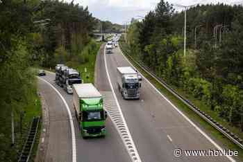 E314 tussen afrit 31 en 32 in Genk richting Lummen nacht lang afgesloten