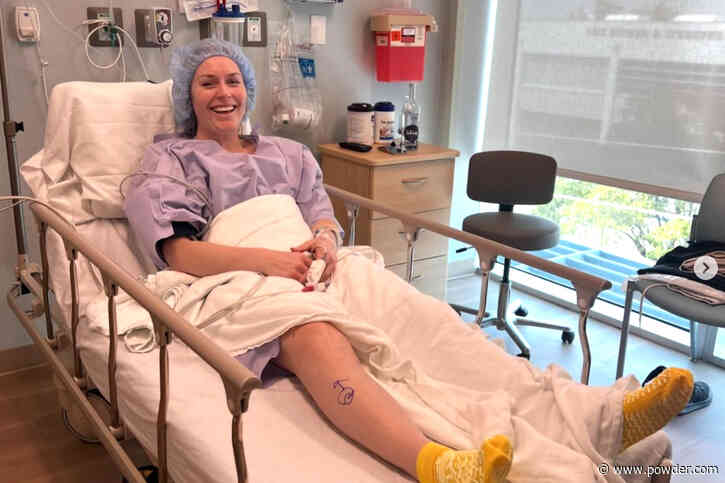 Lindsey Vonn Shares Photos From Knee Replacement Surgery