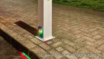 In NRW gibt es jetzt einen Laser-Zebrastreifen – er hat eine besondere Aufgabe