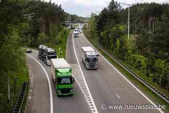 E314 tussen afrit 31 en 32 in Genk richting Lummen nacht lang afgesloten