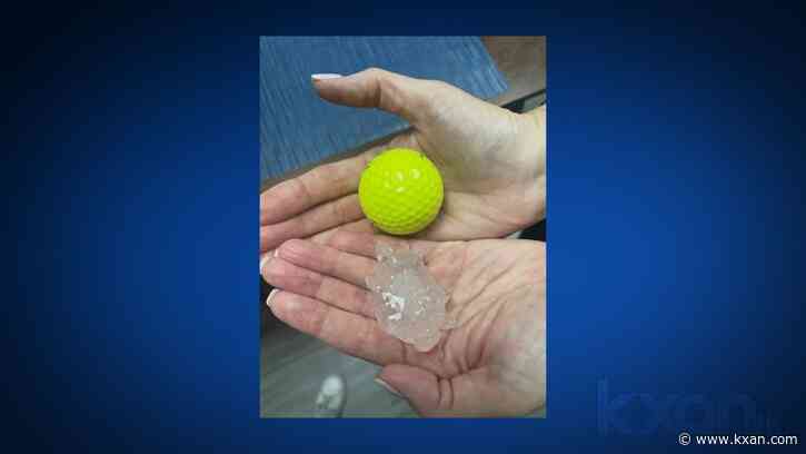 LIVE: Baseball size hail headed into metro