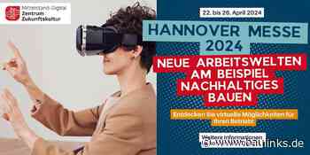 Mittelstand-Digital Zentrum Bau erstmals mit XR-Demonstrator auf der Hannover Messe