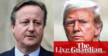 Russia-Ukraine war: David Cameron meets Donald Trump to urge more US support for Kyiv – as it happened