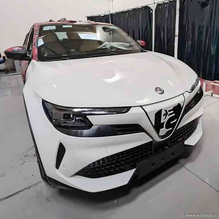 Alfa Romeo Milano gelekt en is even schrikken