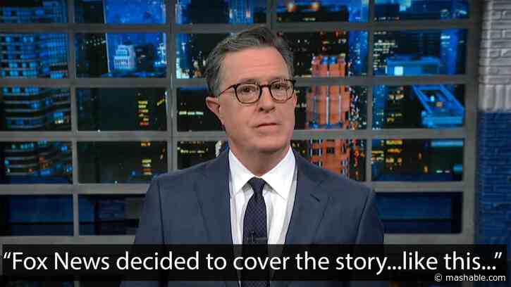 Stephen Colbert mocks Fox News' solar eclipse coverage