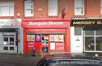 Man armed with knife threatens Wallasey Bargain Booze staff