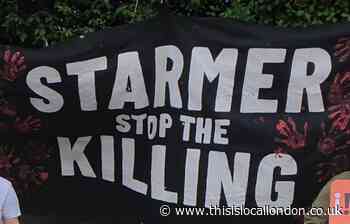 Three charged after protest outside Sir Keir Starmer's home