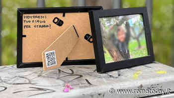 "Metteresti tuo figlio per strada?". Foto di bambini invadono le vie di Testaccio