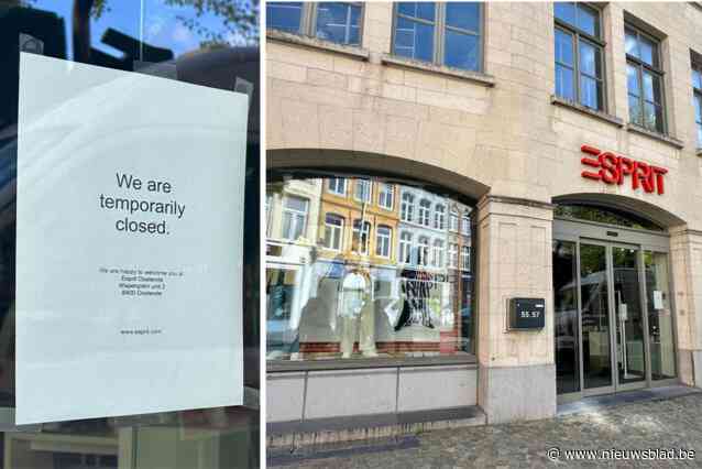 Esprit-filialen in Brugge en Knokke sluiten de deuren, Blankenberge blijft wél open: “Jullie blijven welkom”