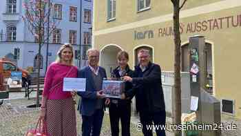 Spenden der Wasserburger für die Neupflanzung von Magnolien