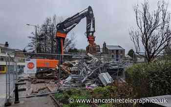 Diggers move in to start work on redevelopment of Haslingden Market