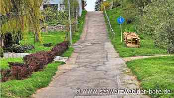 Belagsarbeiten in Gechingen: Fast 80 000 Euro für 20 Meter Fußweg