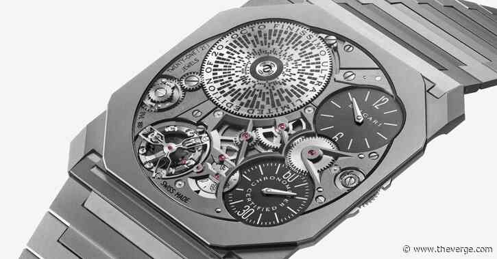 This luxury watch is about as thin as a strand of spaghetti