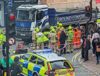 Recap: Lorry and moped crash in Wembley High Road