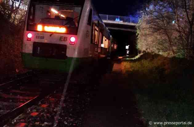 BPOLI EF: Gefährlicher Eingriff in den Bahnverkehr bei Pößneck, Bundespolizei bittet um Mithilfe