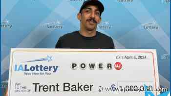 Iowa firefighter wins $1M Powerball