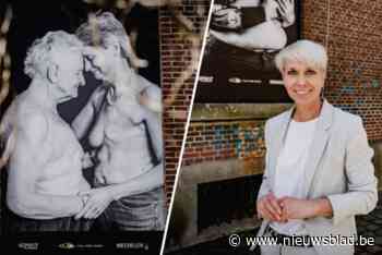 Portretten van mensen met borstkanker sieren gevel van ’t Oud Gasthuis: “Foto’s tonen dat er nog een leven is na de ziekte”