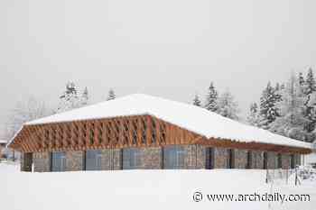 Nordic Educational and Sports Center of la Feclaz / Brenas Doucerain Architectes