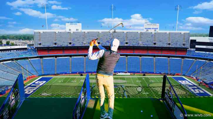 Event gives fans a chance to play a round of golf at Highmark Stadium