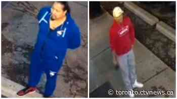 Police release images of two suspects wanted in connection with North York machete attack