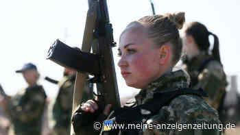 Ukraine gehen Soldaten aus: Jetzt sollen mehr Frauen Putins Truppen stoppen - „Nur richtig“