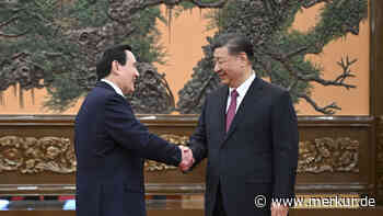 „Durch Blut verbunden“: Chinas Staatschef Xi Jinping trifft Taiwans Ex-Präsidenten